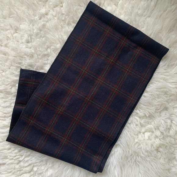 VTG Original Tiroler Loden Plaid Scarf - Picture 2 of 4